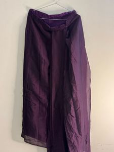 Stunning Purple Sequined Lehenga Set