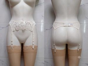 Lace Trimmed Garter Belt(1400)