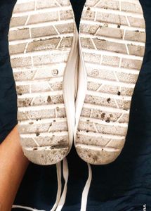 White Casual Chunky Sneakers