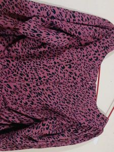 Chic Animal Print Dress