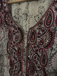 Elegant Paisley Print Kurta