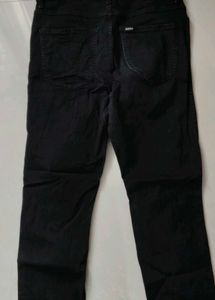 Black Ripped Denim Jeans