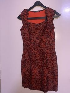 Elegant Lace Rose Dress