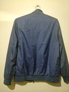 Korean Navy Blue Bomber Jacket