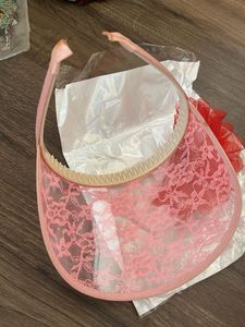 Cute Floral Lace Visor