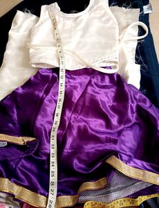 Purple Lehenga Choli Set
