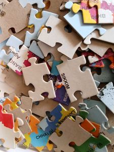 Funskool India Map Floor Puzzle