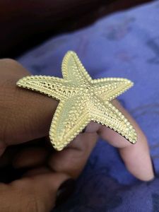 Gold Starfish ring