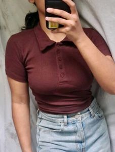 zara crop top