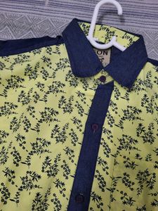 Stylish Men's Floral Print Shirt