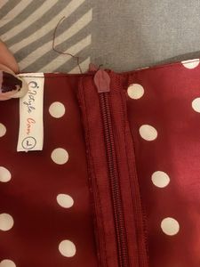 polka dot dress