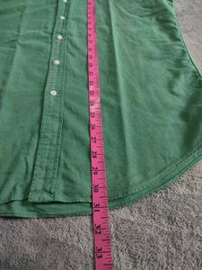 Ralph Lauren Men's Green Button-Down Shirt
