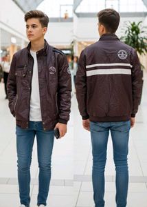 Unique Vintage-Inspired Bomber/Racer Jacket!