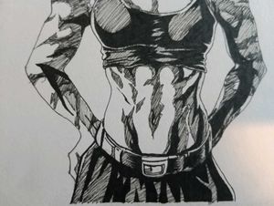 maki art sketch