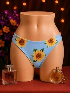 🇳🇿💫🎀Sunflower Print Bikini Bottoms