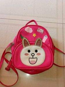 Pink Bunny Backpack