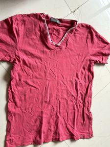 Branded Giordano V Neck T Shirt