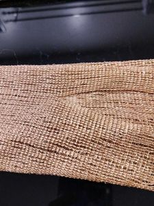 Gold Fringe Scarf