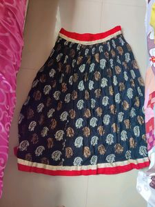 Garba/Navratri Lehenga Black