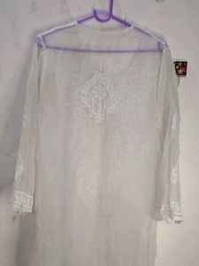 Lucknowi Chickens Kari Georgette Kurti