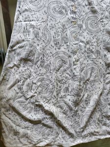 Aline cotton kurta worli print from westside.