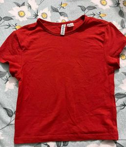Classic Red T-Shirt for 150 cm height person
