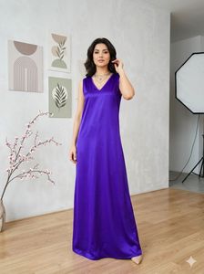 Vibrant Purple Ethnic Gown