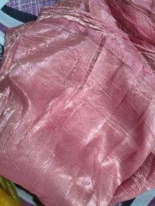Embroidered Silk Saree pic any colour with blouse