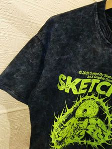 MONTEQUINTO ACID WASH PRINTED OVERSIZE TEE 🔥🔥
