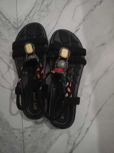 Black sandals