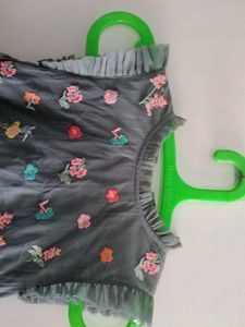 Floral Embroidered Dress