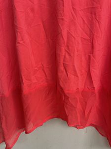 Coral Sleeveless Flowy Top