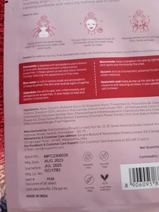 Myglamm Two Of Your Kind Long Lasting Nail Enamel Duo Steel The Show And Popxo Sun Protection Chamomile Sheet mask Combo