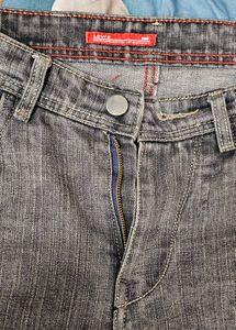 Classic Grey Wash Denim Jeans