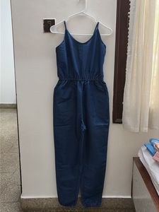 Blue Denim Jumpsuit