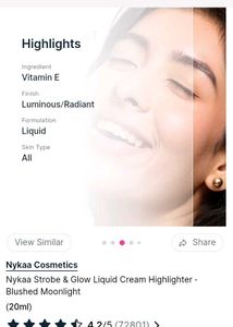 Nykaa Strobe &amp; Glow Liquid Highlighter