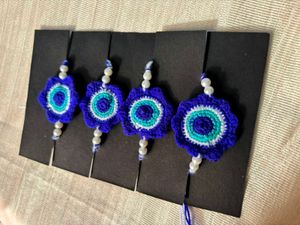 Handmade Evil Eye Rakhi Set🧿✨