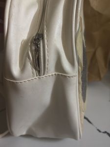 Stylish White Backpack