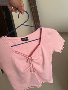 Baby Pink Cute Top