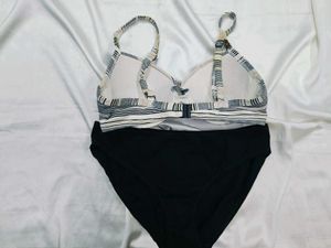 🇳🇿💫🎀Striped Padded Bra penty set