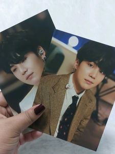 BTS Suga Fact Official PostCards (set)