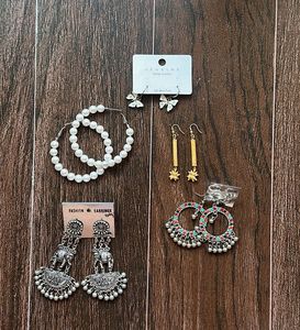 5 Assorted Earring Collection