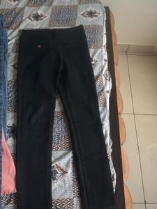 High-Waisted Skinny Black Jeans
