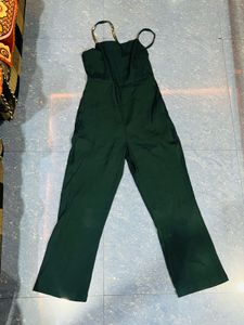 Elegant Teal Jumpsuit