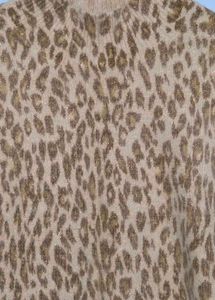 Leopard Print Knit Top