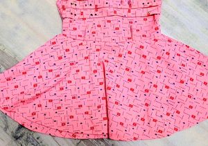 Cute Print Baby Girl Frock New Condition