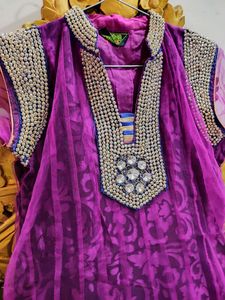 Beautiful Anarkali Net Suit❤️😍