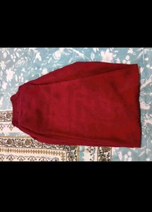 Elegant Pink Mirror work gown with duppata