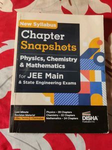 JEE Main Physics Chemistry Maths Book