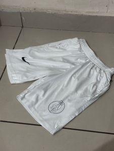 White Nike Paris Shorts